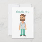 Arts toevoegen bedankkaart (Voorkant)