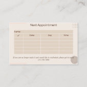 Arts/Traditionele Chinese Geneeskunde Visitekaartje (Achterkant)