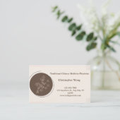 Arts/Traditionele Chinese Geneeskunde Visitekaartje (Staand voorkant)