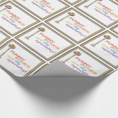 Arts verpakkingspapier cadeaupapier (Hoek)