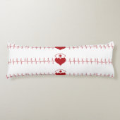 arts, verpleegkundige, arts, ziekenhuis lichaamskussen (Voorkant)