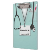 Arts, verpleegkundige of verzorger klembord (Links)