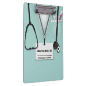 Arts, verpleegkundige of verzorger klembord (Rechts)
