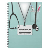 Arts, verpleegkundige of verzorger notitieboek (Voorkant)