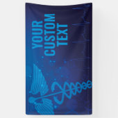 Arts verpleegster spandoek (Verticaal)