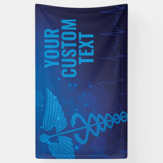 Arts verpleegster spandoek (Verticaal)