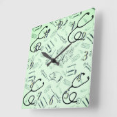  arts vierkante klok (Hoek)