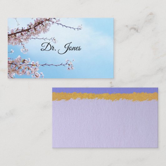 Arts Visitekaartje (Voorkant / Achterkant)