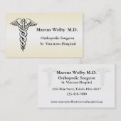 arts visitekaartje (Voorkant / Achterkant)