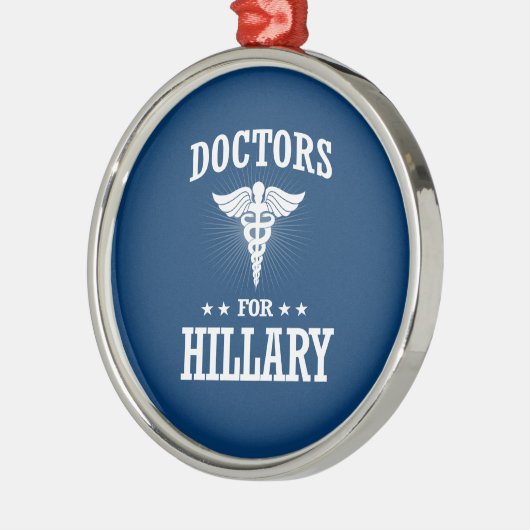 ARTS VOOR HILLARY METALEN ORNAMENT (Links)