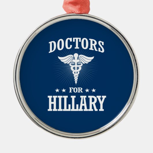 ARTS VOOR HILLARY METALEN ORNAMENT (Voorkant)