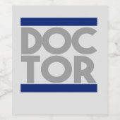 Arts Wijn Etiket (Enkel label)