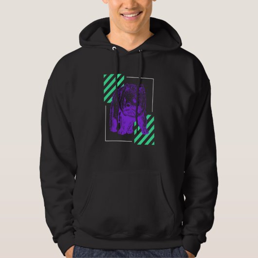 Arts Wombat Cute Rodent Australian Wombat Hoodie (Voorkant)