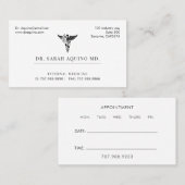 Arts Zakelijk en afspraak Visitekaartje (Voorkant / Achterkant)