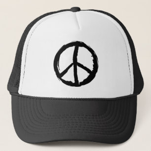 artsachtig plezier PEACE SIGN Trucker Pet