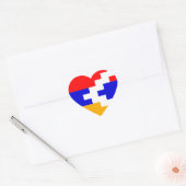 artsakh hart sticker (Envelop)