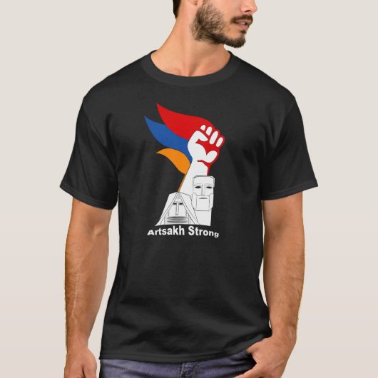 Artsakh Sterk Ո ղ ԱT-ժ T-shirt (Voorkant)