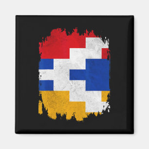Artsakh Sterke verdediging Artsakh Armenia Vlag Pr Magneet
