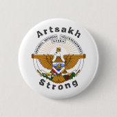 Artsakh Strong Ronde Button 5,7 Cm (Voorkant)