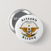 Artsakh Strong Ronde Button 5,7 Cm (Voorkant /achterkant)