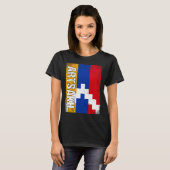 Artsakhian Flag Artsakh T-shirt (Voorkant volledig)
