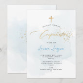 ArtsApp Elegant H2 gewassen Bleke blauwe bevestigi Kaart (Voorkant / Achterkant)