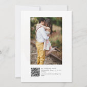 ArtsApp H2 Alabaster Rozen Save the Date Kaart (Achterkant)