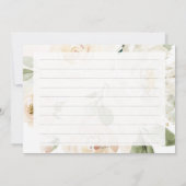 ArtsApp H2 Alabaster Rozen Vrijgezellenfeest Recep Kaart (Achterkant)