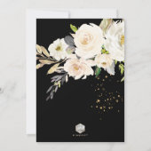 ArtsApp H2 Albasten Rozen Bruidsborrel Kaart (Achterkant)