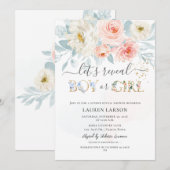 ArtsApp H2 Blush+Blue Rozen Geslacht Onthullen Dou Kaart (Voorkant / Achterkant)