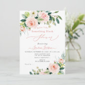 ArtsApp H2 Blush Roze Rozen Vrijgezellenfeest Kaart (Staand voorkant)