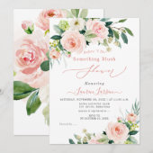 ArtsApp H2 Blush Roze Rozen Vrijgezellenfeest Kaart (Voorkant / Achterkant)