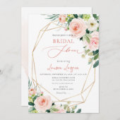 ArtsApp H2 Blush Roze Rozen Vrijgezellenfeest Kaart (Voorkant / Achterkant)