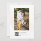 ArtsApp H2 Dusty Pink Roses Save the Date Kaart (Achterkant)