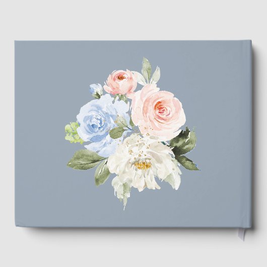 ArtsApp H2 Ombre Blush Roze Sparkling Quinceanera Gastenboek (Achterkant)