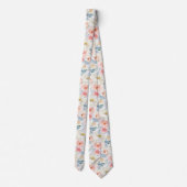 ArtsApp H2 Roze Rozen Bruiloft Stropdas (Achterkant)