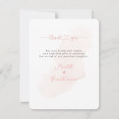 ArtsApp H2 Shower Dank u+Geboorteaankondiging Kaart (Achterkant)