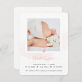 ArtsApp H2 Shower Dank u+Geboorteaankondiging Kaart (Voorkant / Achterkant)