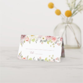 ArtsApp H2 Stof Roze Rozen Bruiloftsfeest Plaatskaartje