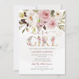 ArtsApp H2 Stoffig Roos Rozen Baby shower Kaart