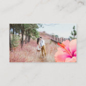 ArtsApp Paradise Shore QR-code nep goud RSVP Informatiekaartje (Achterkant)