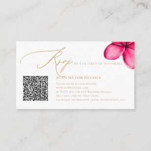 ArtsApp Paradise Shore QR-code nep-goud RSVP Informatiekaartje