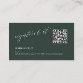 ArtsApp QR Code DIY Kleur Bos Groen Register Informatiekaartje (Voorkant)