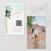 ArtsApp QR Code Register Tropische palmen Informatiekaartje (Voorkant / Achterkant)