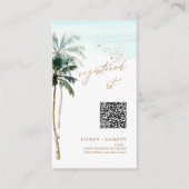 ArtsApp QR Code Register Tropische palmen Informatiekaartje (Voorkant)