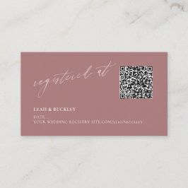 ArtsApp QR-code registratie Stof Roze Blush Schrif Informatiekaartje