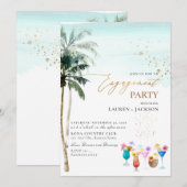 ArtsApp Tropisch Paradijs Bries Palmen Kaart (Voorkant / Achterkant)