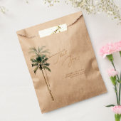 ArtsApp  Tropisch Paradijs Bruiloft Bedankzakje (Gezegeld)