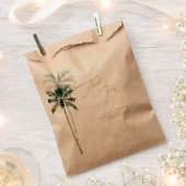 ArtsApp  Tropisch Paradijs Bruiloft Bedankzakje (Geknipt)