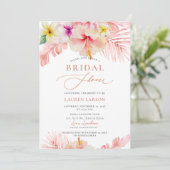 ArtsApp Tropisch Paradise Vrijgezellenfeest Kaart (Staand voorkant)